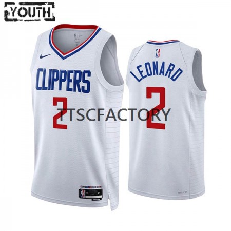 Camiseta Niños Los Angeles Clippers Kawhi Leonard 2 Nike 2022-23 Association Edition Blanco Swingman Camiseta Niños Los Angeles Clippers Kawhi Leonard 2 Nike 2022-23 Association Edition Blanco Swingman